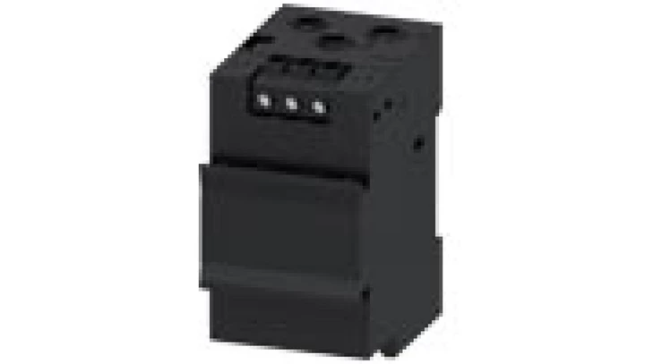 MODUŁ PRZEKŁADNIKÓW PRĄDOWYCH Z POMIAREM NAPIĘCIA ZAKRES PRĄDOWY 0, 3…4A POMIAR NAP.DO 690V 3UF7110-1AA01-0