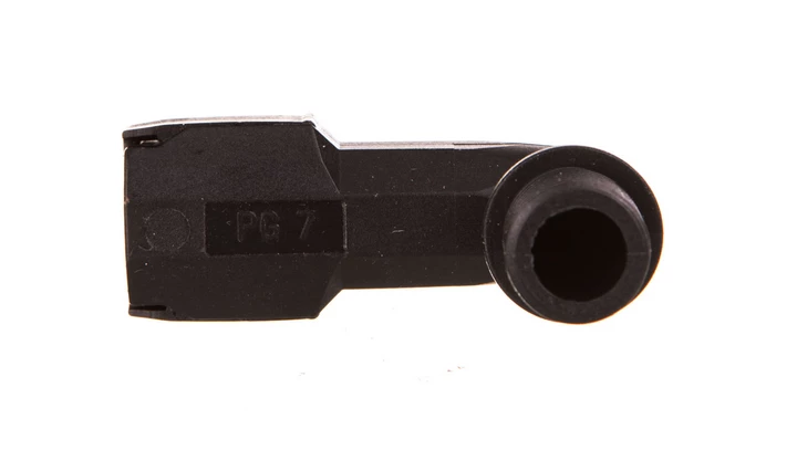 Dławnica poliamidowa kątowa do rur osłonowych PG7 IP54 czarna FKD 7 BK E03DK-07050101001 /10szt./