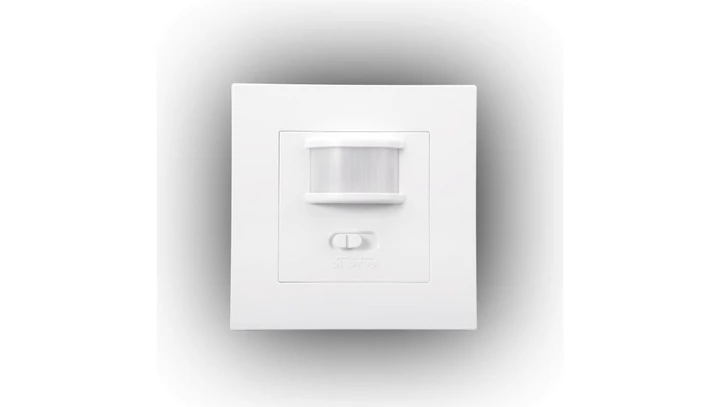 Czujnik ruchu na podczerwień 500W/200W podtynkowy IP20 zasięg 9m CR-IR1/KP/BIAŁY