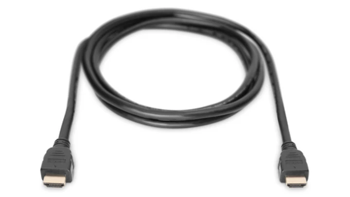 Kabel połączeniowy HDMI Ultra HighSpeed z Ethernetem 8K 60Hz UHD Typ HDMI A/HDMI A M/M czarny 2m AK-330124-020-S