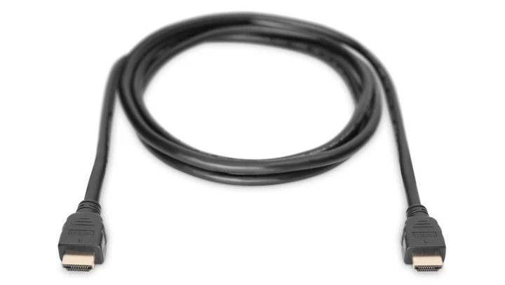 Kabel połączeniowy HDMI Ultra HighSpeed z Ethernetem 8K 60Hz UHD Typ HDMI A/HDMI A M/M czarny 5m AK-330124-050-S