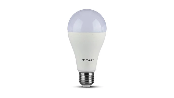 Żarówka LED VT-295 CHIP 12W E27 A65 3000K 1521lm A++ 200st. 249