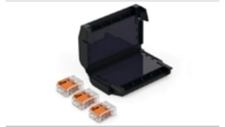 EASY-PROTECT 332 Puszka żelowa ze złączkami WAGO-COMPACT 0,2-4 mm2, (3 złączki 2-przewodowe), 407862