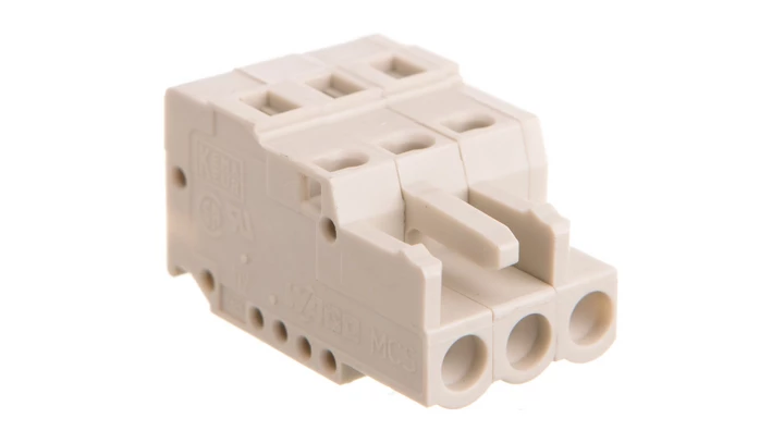 Gniazdo MCS-MIDI Classic 3-biegunowe jasnoszare raster 5mm 721-103/026-000 /100szt./