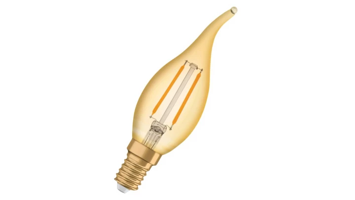 Żarówka LED Vintage 1906 LED CL BA FIL GOLD 22 non-dim 2,5W/824 E14 4058075293236