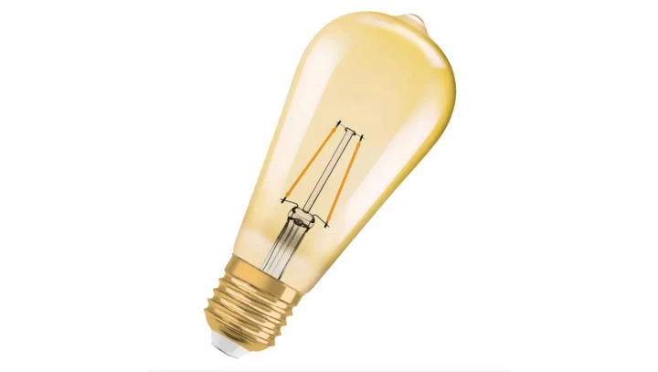 Żarówka LED Vintage 1906 LED CL Edison FIL GOLD 22 non-dim 2,5W/825 E27 4058075808706