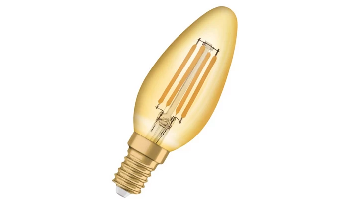 Żarówka LED Vintage 1906 LED CL P FIL GOLD 35 non-dim 4W/825 E14 4058075293496