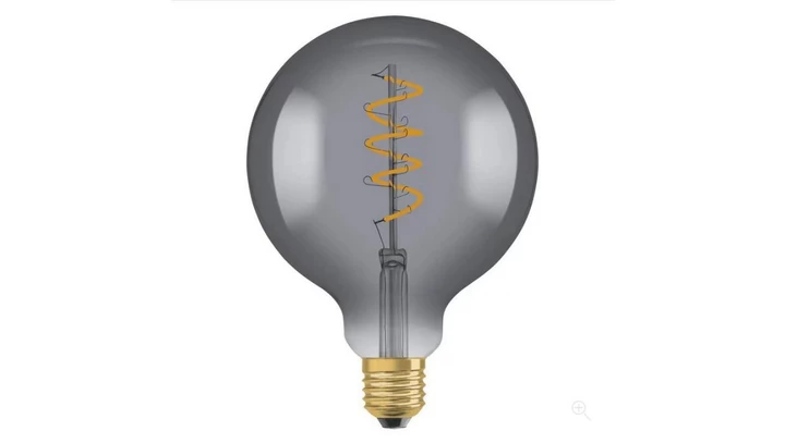 Żarówka LED Vintage 1906 LED CL GLOBE125 FIL SMOKE 15 non-dim 5W/818 E27 4058075269989