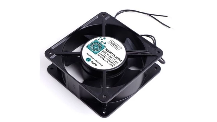 Wentylator 220V AC 38mm łożysko kulkowe DN-FAN120B