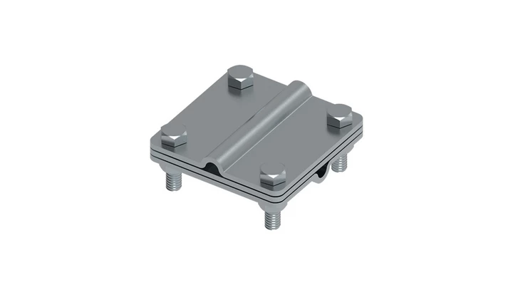Złącze uniwersalne 3-elem. 80x80 drut8-drut8 stal ocynkowana galwanicznie 215.4.1 OC 21501401