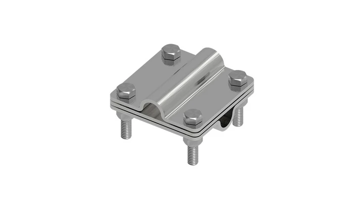 Złącze uniwersalne 3-elem. 80x80 pręt16-pręt16 stal nierdzewna 215.5.1 NI 21501505