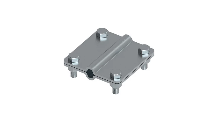 Złącze uniwersalne 2-elem. 80x80 drut8-drut8 stal ocynkowana galwanicznie 215.4 OC 21500401
