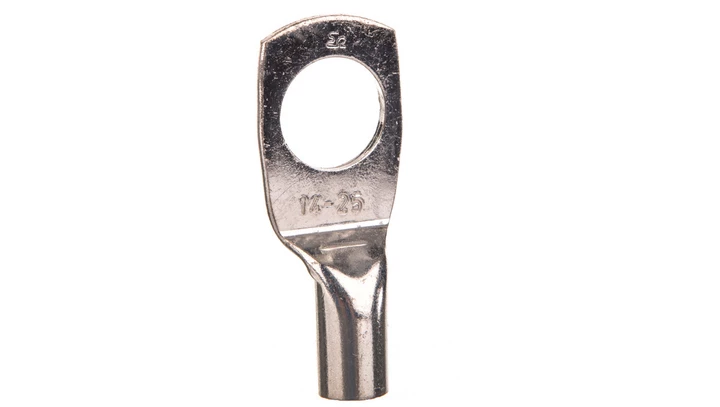 Końcówka oczkowa miedziana cynowana KOR 25/14 E11KM-01020103802 /10szt./