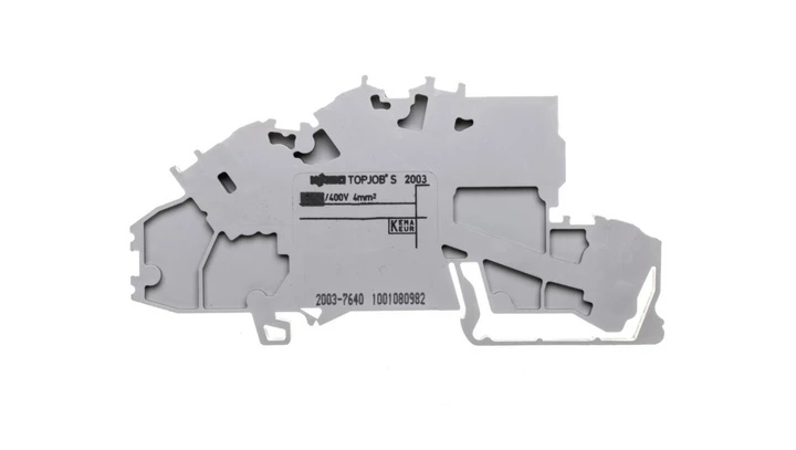 Złączka piętrowa 2,5mm2 NT/L szara TOPJOBS 2003-7640 /50szt./