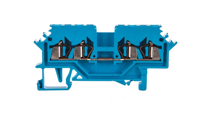 Złączka 4-przewodowa 1,5mm2 niebieska 279-604 /100szt./
