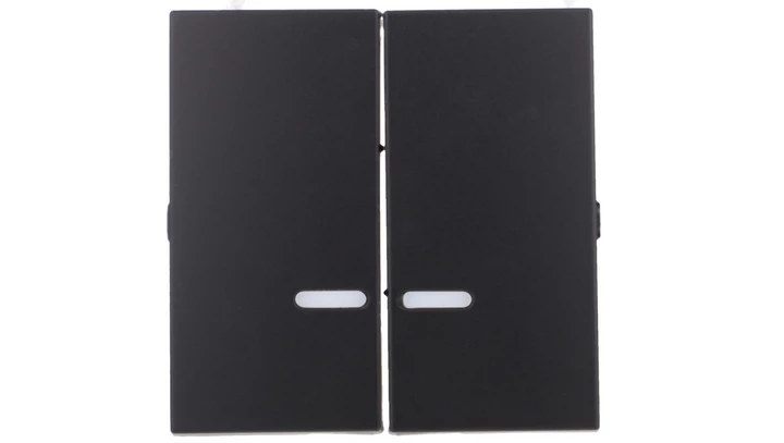 Simon 54 Klawisze z oczkiem do mechanizmów: SW5M SP2M czarny mat DKW5L/49