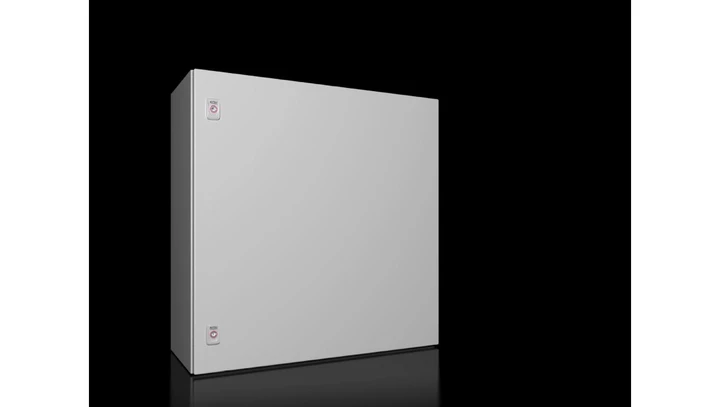 AX Obudowa kompaktowa 760x760x300 mm blacha stalowa z pł. mont. jednodrzwiowa 2 zamki dźwigienkowe 1073.000