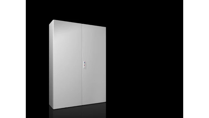 AX Obudowa kompaktowa 1000x1400x300 mm blacha stalowa z pł. mont. drzwi podwójne z 3-punktowym systemem zamknięcia 1114.000
