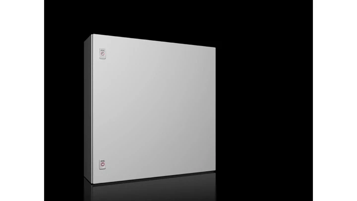 AX Obudowa kompaktowa 760x760x210 mm blacha stalowa z pł. mont. jednodrzwiowa 2 zamki dźwigienkowe 1077.000