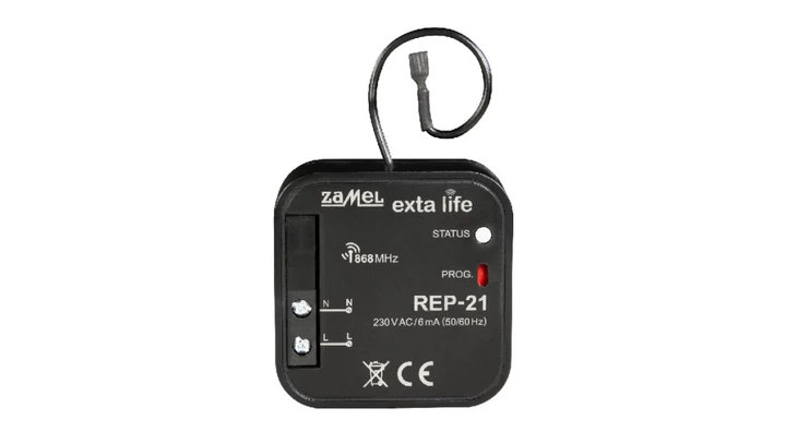 Retransmiter systemu Exta Life dopuszkowy REP-21 EXL10000028