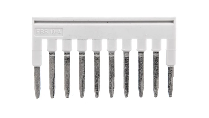 Mostek wtykany 10-biegunwy 4,2mm szary FBS 10-4 GY 3030160 /10szt./