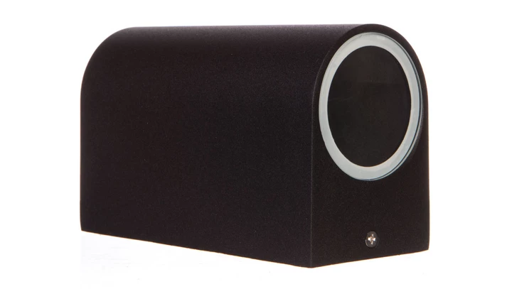 Oprawa ścienna dwukierunkowa TIAGO GU10 max.2x35W IP54 AC220-240V czarna LD-TIAGOGU10D-20