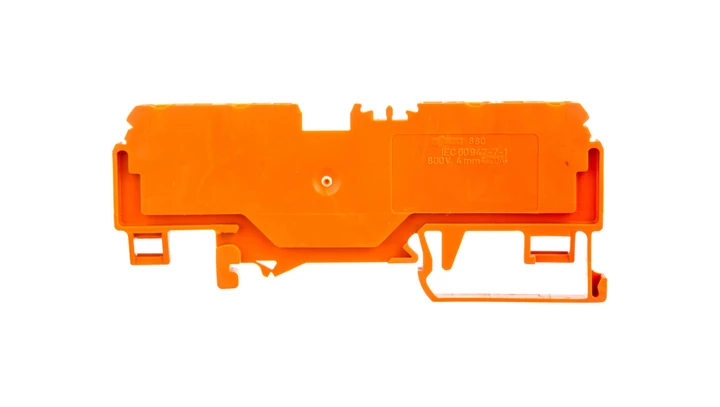 Złączka 4-przewodowa 4mm2 pomarańczowa 880-832 /50szt./