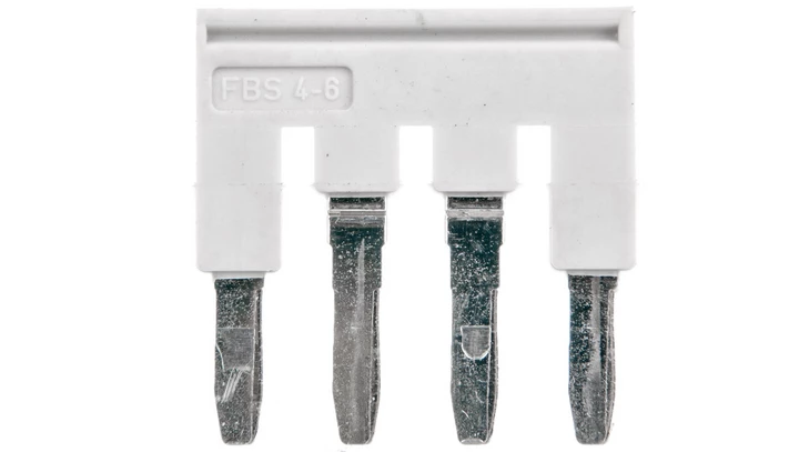 Mostek wtykany 4-biegunowy 6,2mm szary FBS 4-6 GY 3032279 /50szt./