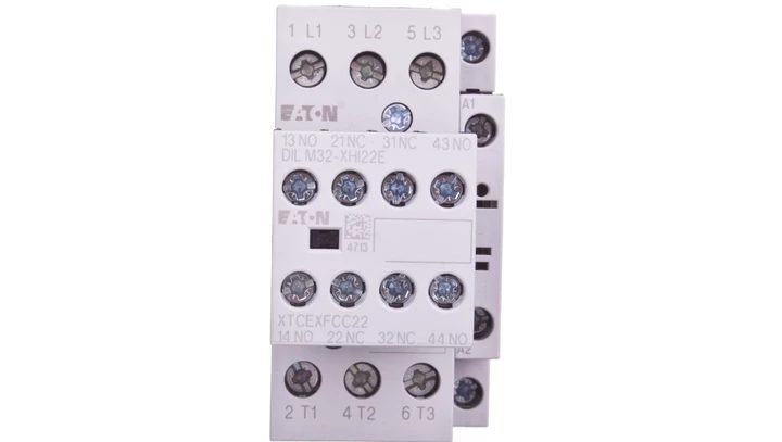 Stycznik mocy 17A 3P 230V AC 2Z 2R DILM17-22(230V50HZ,240V60HZ) 106364