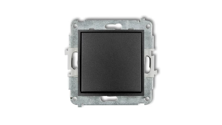 Mechanizm łącznika krzyżowego (jeden klawisz bez piktogramu) grafitowy 11MWP-6.1