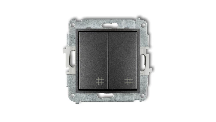 MINI Mechanizm łącznika podwójnego krzyżowego grafitowy 11MWP-66