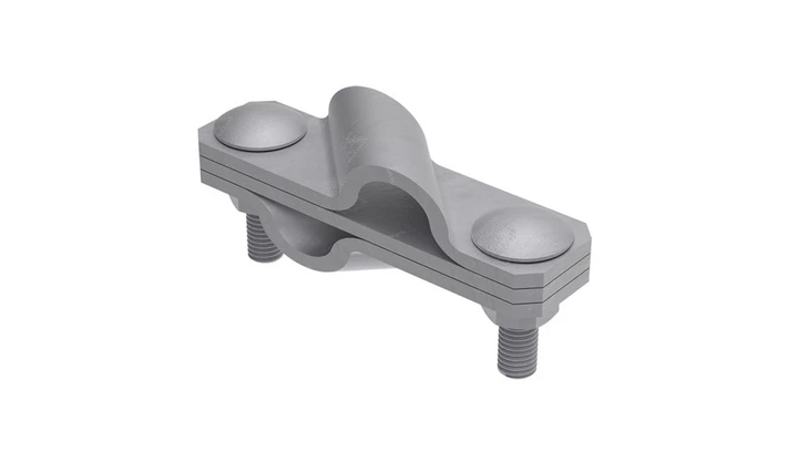 Złącze krzyżowe skośne pręt-pręt 3-elem. stal ocynkowana ogniowo 116.6 OG 11600602