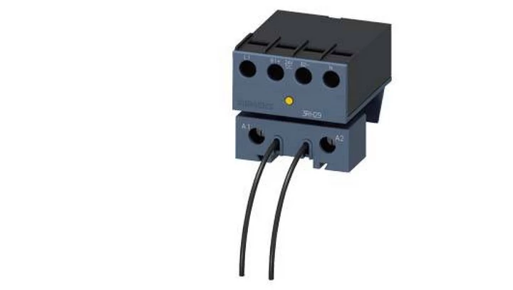 Moduł sprzęgający do sterowania przez PLC 24V DC montaż nad stycznikiem S0 przył śrubowe SIRIUS 3RH2924-1GP11