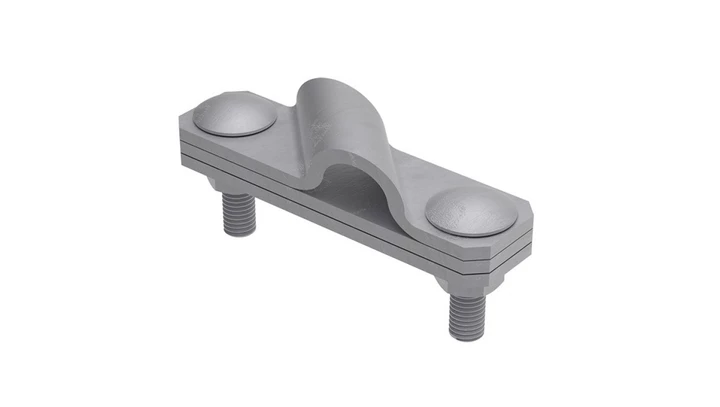 Złącze krzyżowe skośne pręt-bednarka 3-elem. stal ocynkowana ogniowo 116.2.2 OG 11602202