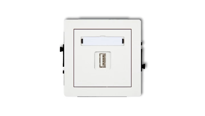 DECO Ładowarka USB pojedyncze 5V 2A biały DCUSB-3 GN-DE-78-01-00-00-00