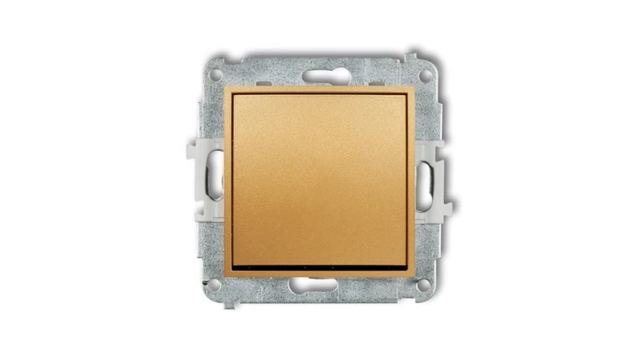MINI Mechanizm łącznika krzyżowego (jeden klawisz bez piktogramu) złoty 29MWP-6.1