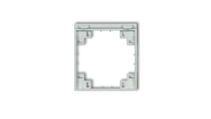 Ramka pośrednia do gniazd bryzgoszczelnych z uziemieniem SCHUKO brzoskwiniowy 45MRPB-1s