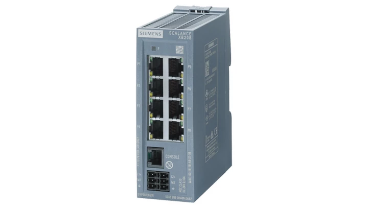 Switch przemysłowy zarządzalny SCALANCE XB208 8x10/100 Mbit/s RJ45, tryb PROFINET, 6GK5208-0BA00-2AB2