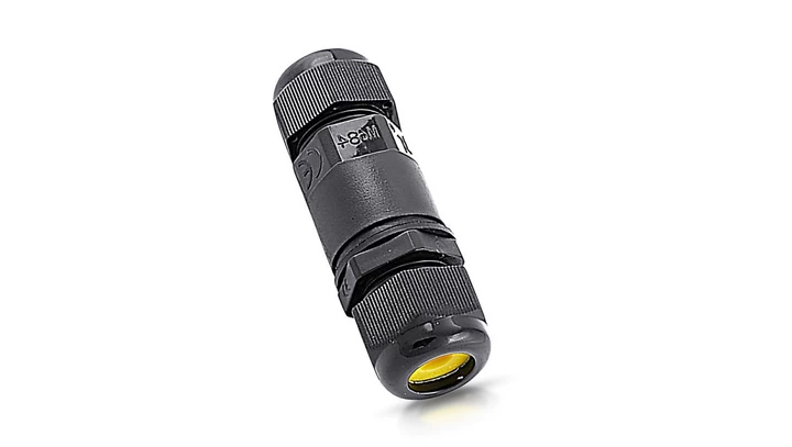 Mufa kablowa skręcana 5-9 mm2 450V 16A v2 Czarna IP68 5977