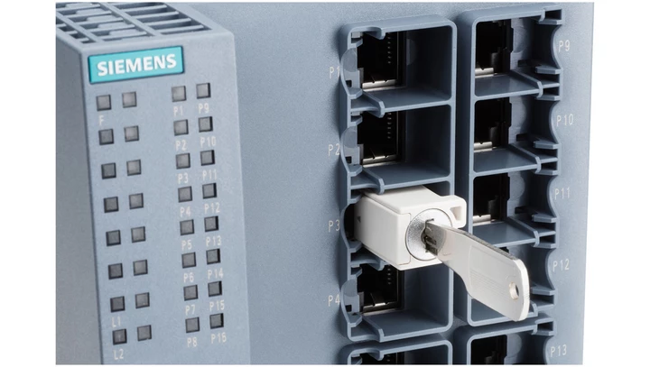 Mechaniczna blokada portu RJ45 (z kluczami) 6GK1901-1BB50-0AA0