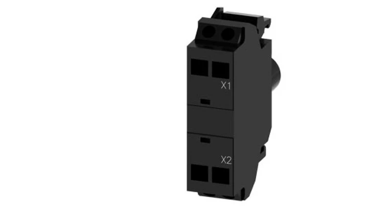 Oprawka blok LED zielony 24-240V AC-DC montaż czołowy przył sprężynowe SIRIUS ACT 3SU1401-1BH40-3AA0