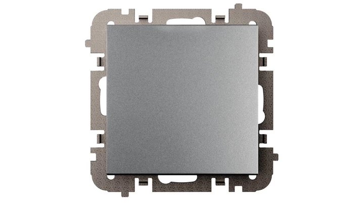 Vestra Łącznik krzyżowy bez ramki podtynkowy IP20 srebrny 3815-16