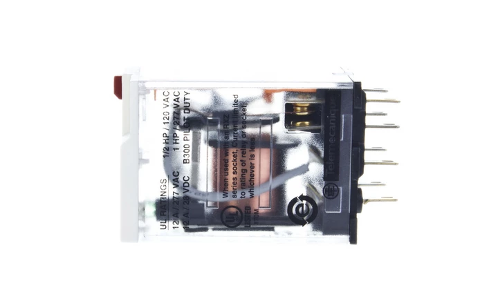 Przekaźnik miniaturowy 2P 12A 230V AC AgNi RXM2AB2P7