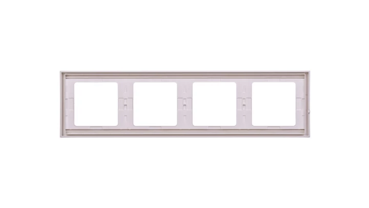 Berker K.1 Ramka poczwórna pozioma śnieżnobiała 13837009