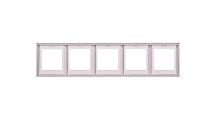 Berker K.1 Ramka pięciokrotna pionowa śnieżnobiała 13537009