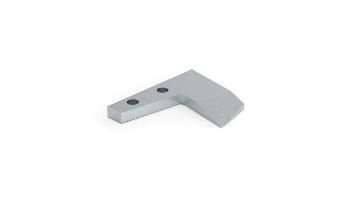 Nóż do korowarki stal ocynkowana galwanicznie 317.1 E 31710001