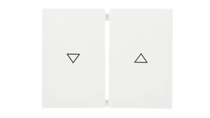 K.1 Klawisz świecznikowy z nadrukiem symbolu /strzałka/ śnieżnobiały 14357109