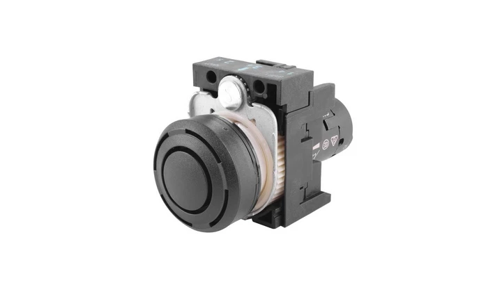 Brzęczyk kompaktowy 22mm dźwięk ciagły 2.4 kHz 80dB 24V AC-DC IP40 tworzywo z uchwytem przył śrub SIRIUS ACT 3SU1200-6KB10-1AA0