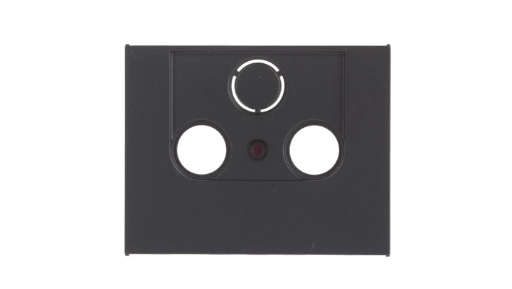 K.1 Element centralny do gniazda antenowego 2- i 3 wyjściowego antracyt mat lakierowany 12017016