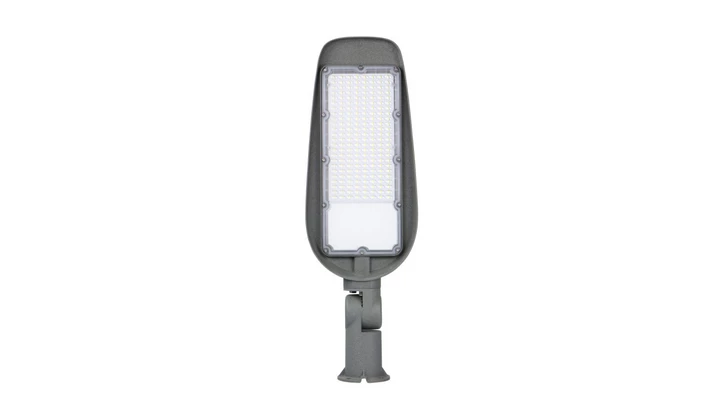 Lampa uliczna LED 150W 16500lm barwa zimna 90/130 stopni szara 6500K EC79909